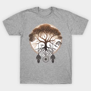 Dream Catcher Tree - Designs for a Green Future T-Shirt